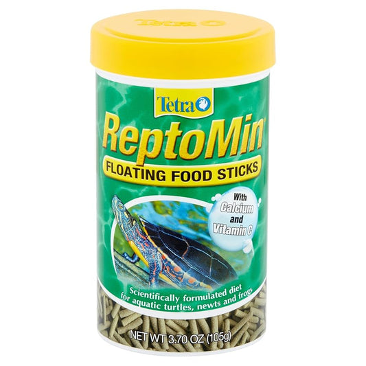 Tetra ReptoMin Floating Food Sticks, Food for Aquatic Turtles, Newts and Frogs, 3.7 oz
