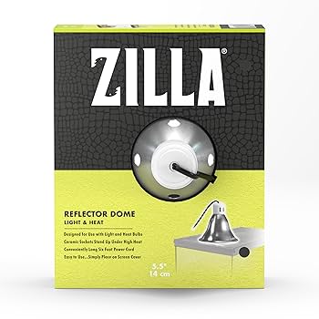 Zilla Silver Reflector Domes (light and heat)