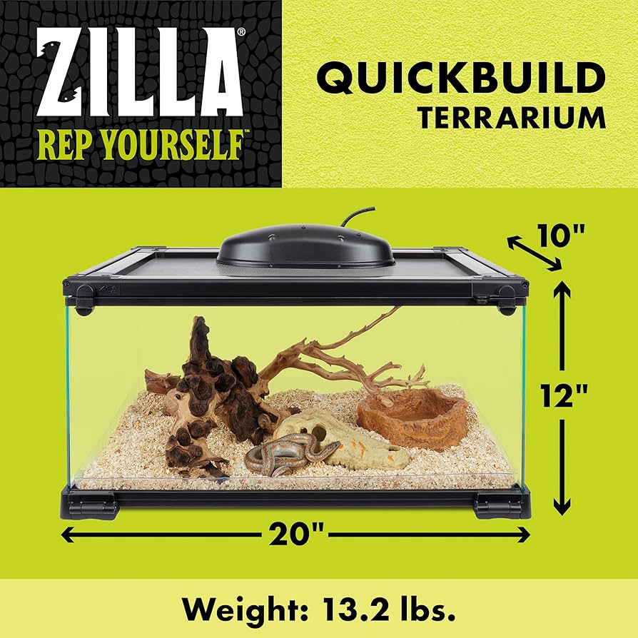 Zilla quickbuild terrarium