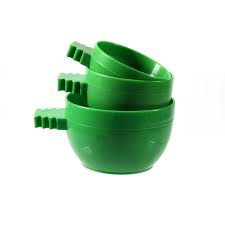 Bird Cage Feeder, 3 Pcs Mini Plastic Parrot Food Water Bowl Feeders Bird Cage Cups Feeding Holder
