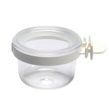 Bird feeding cup/water cage bowl