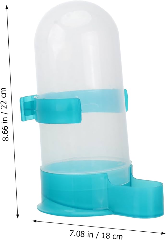 Pigeon Feeder Bird Cage Water Dispenser for Pet Birds Pigeons Parrots 1 Set Cage Accessory